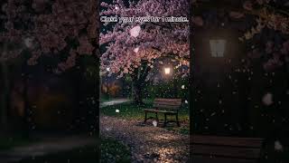 Fall Asleep in 5 Minutes 🌸 Spring Blossom Rain & Soft Piano for Deep Sleep