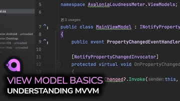 008. Avalonia UI - View Model Basics MVVM