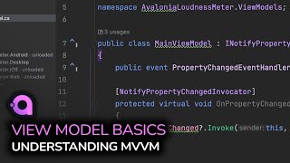 008. Avalonia UI - View Model Basics MVVM