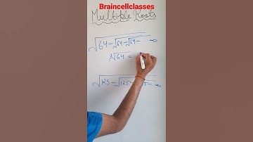 #Maths Short Trick To Find Multiple Root #braincellclasses #Math Shorts