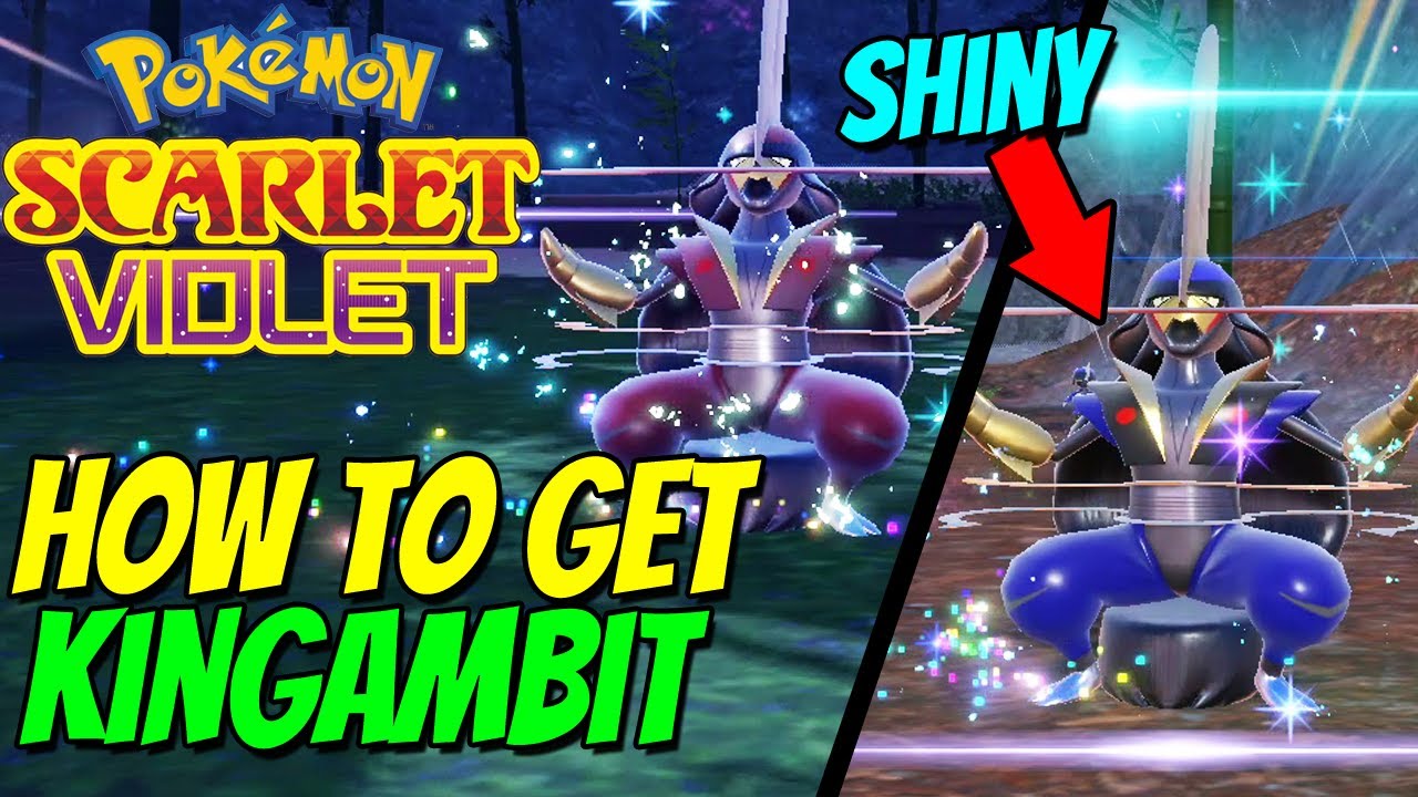 Pokémon Scarlet and Violet: How to evolve Bisharp into Kingambit