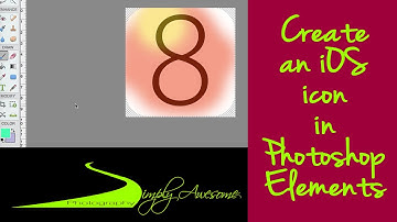 Learn Photoshop Elements - Create an iOS 8 icon