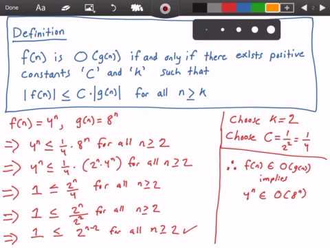 Big O Notation Example Youtube