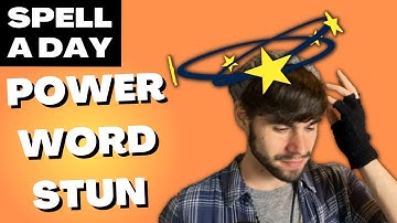 POWER WORD STUN | Forever Stunned - Spell A Day D&D 5E +2