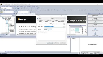 Introduction to Ansys SCADE Suite Reporting Tutorial 3
