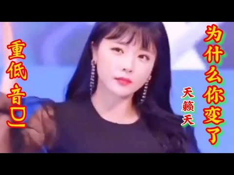 天籁天一首重低音DJ《为什么你变了》劲爆优美韵味十足，伤感好听