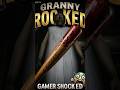 GRANNY ROCKED GAMER SHOCKED #grannyhorrorgame