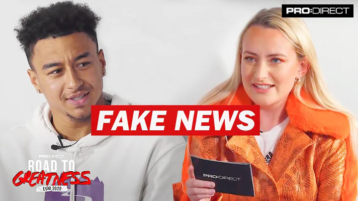 JESSE LINGARD | FAKE NEWS WITH AMELIA DIMOLDENBERG