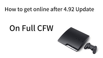 How to play online Full CFW after 4.92 no updating #ps3cfw #ps3mods
