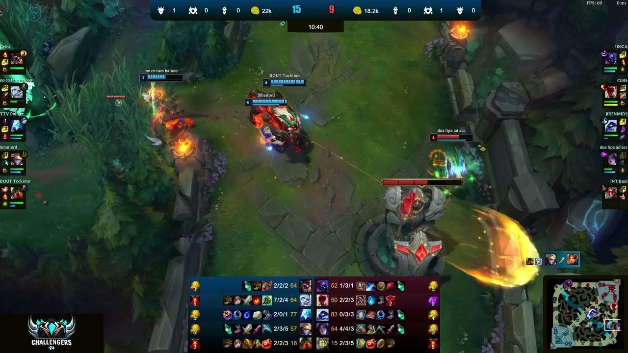 🔹Smailord🔹Poli -VS- 🔸Baul🔸[RBT] Looca - LoL Ranked Replay