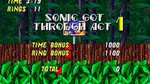 Sonic 2 Long Version: Part 1 (Sega Genesis) - Vizzed.com GamePlay (rom hack)