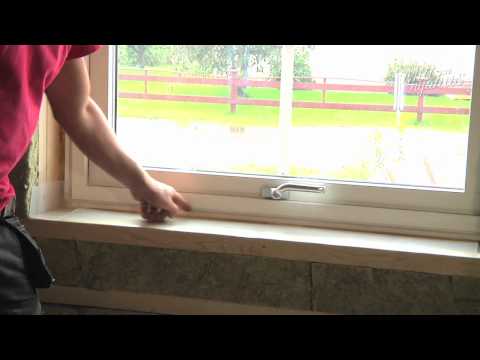 Hur gör snickaren - Montering av tätprofil runt fönster