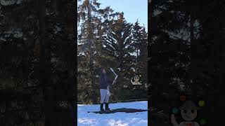 🤹🏻 When Juggling Clubs Turn Into Devil Sticks #7 🤹🏻 Juggling in the Snow ❄️