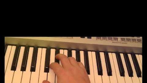 Jazz Piano Scales #14 - Key of C - Lydian Dominant