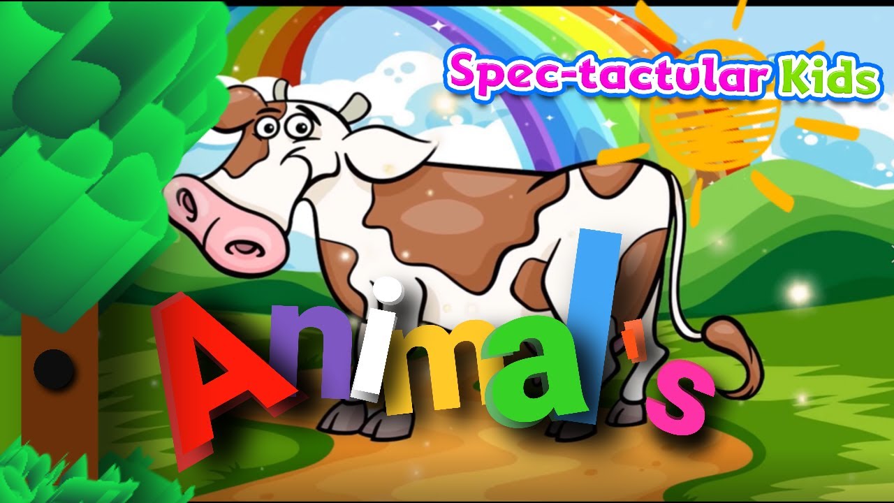 Animal Names part 1 - YouTube