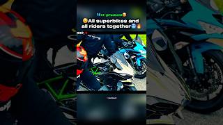 Craziest Ninja H2 And Other Bikes In Rally😍🥶#shorts #ytshorts
