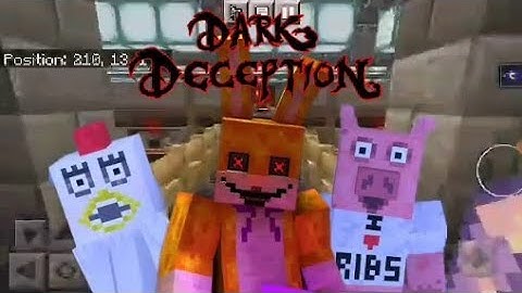 Dark Deception minecraft mascot mayhem teaser trailer 2