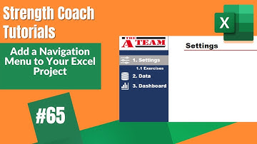 Add Navigation Menus to Your Excel Workbooks