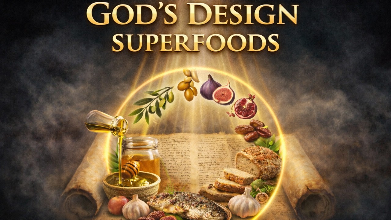 20 Biblical Superfoods God Designed to Heal the Body Naturally After 60