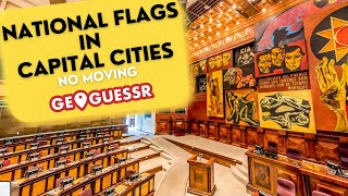 GeoGuessr - National Flags in Capital Cities: Game # 5: NO MOVING [PLAY ALONG]  | Ep. 257 screenshot 5
