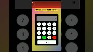 How to make a Calculator using HTML CSS and JavaScript