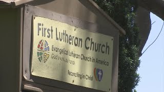 Pride flag torn down from Palo Alto church wall