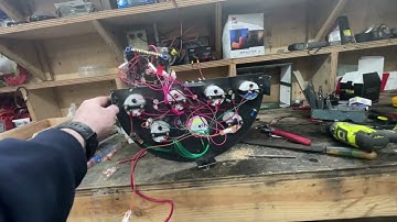 Video 55) 64 Galaxie Build- Engine Run Stand Gauges- Part 2