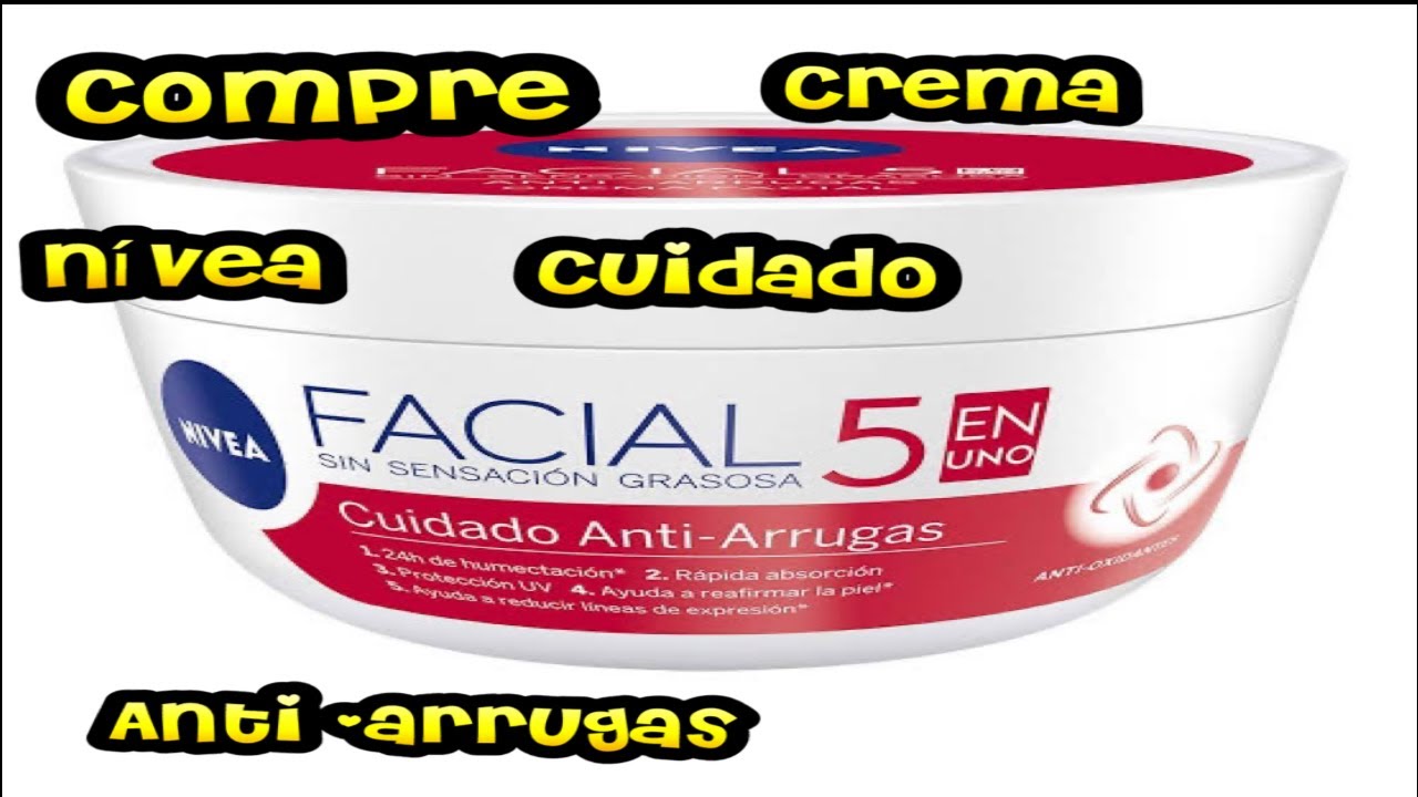 compre crema nivea 5 en 1 cuidado facial antiarrugas ❓funcionara❓ - YouTube