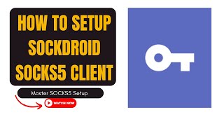 Set up Socks5 IP on Socksdroid |  Proxy in android | How to configure proxy in mobile screenshot 5