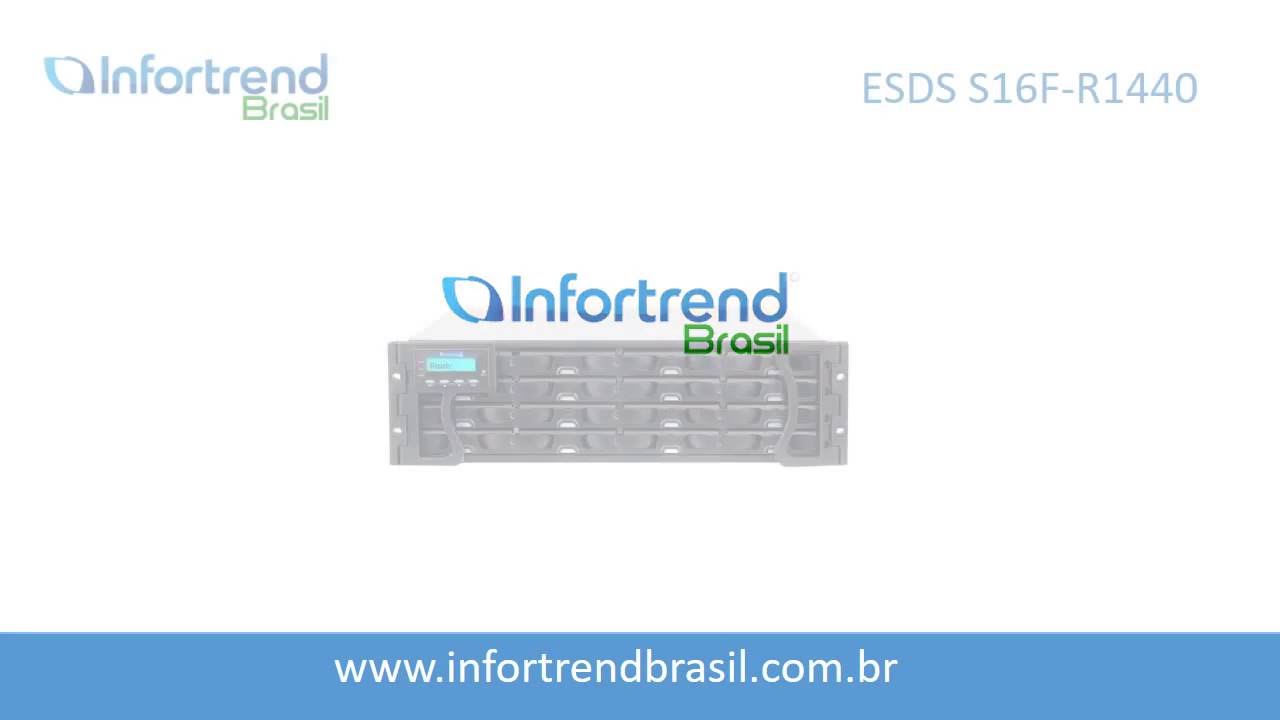 EonStor DS S16F-R1440 Storage Fibre Channel - Infortrend Brasil