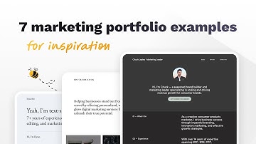 7 Marketing Portfolio Examples – Copyfolio