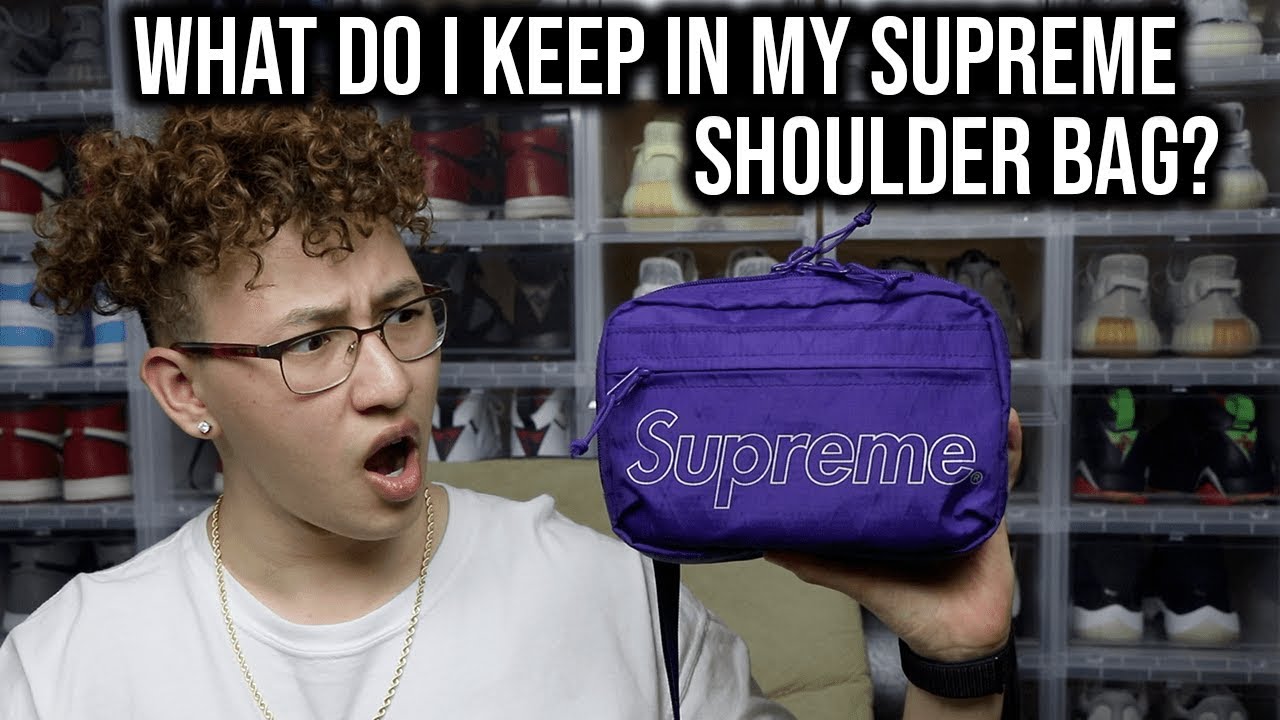 Supreme Shoulder Bag 2018FW パープル