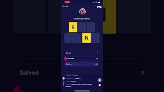 HQ Words Valentine’s Edition ($5K/$2.22 Prize) February 10, 2021 9PM ET