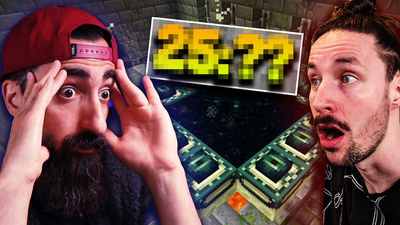 MIJN MINECRAFT SPEEDRUN RECORD IS IN GEVAAR.. - YouTube