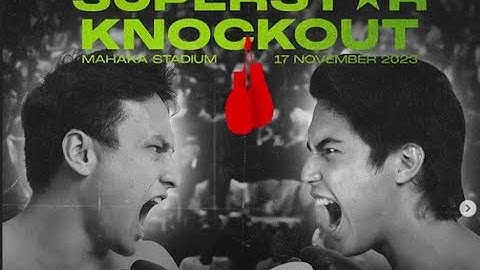 BIG FIGHT OF THE YEAR!! JEFRI NICHOL VS EL RUMI - SUPERSTAR KNOCKOUT