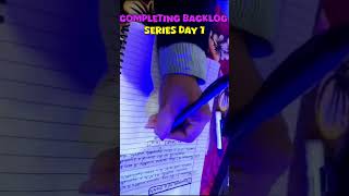 Completing backlog series day 1 of maths #class12 #motivation #studentlife #examlife #motivation