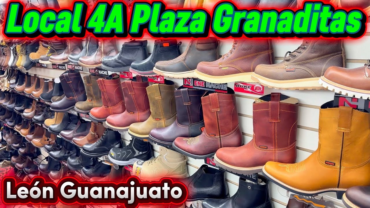 Zapatería Hachi plaza granaditas local 4A León Guanajuato México #boots #trabajo #rogeri #borrego 