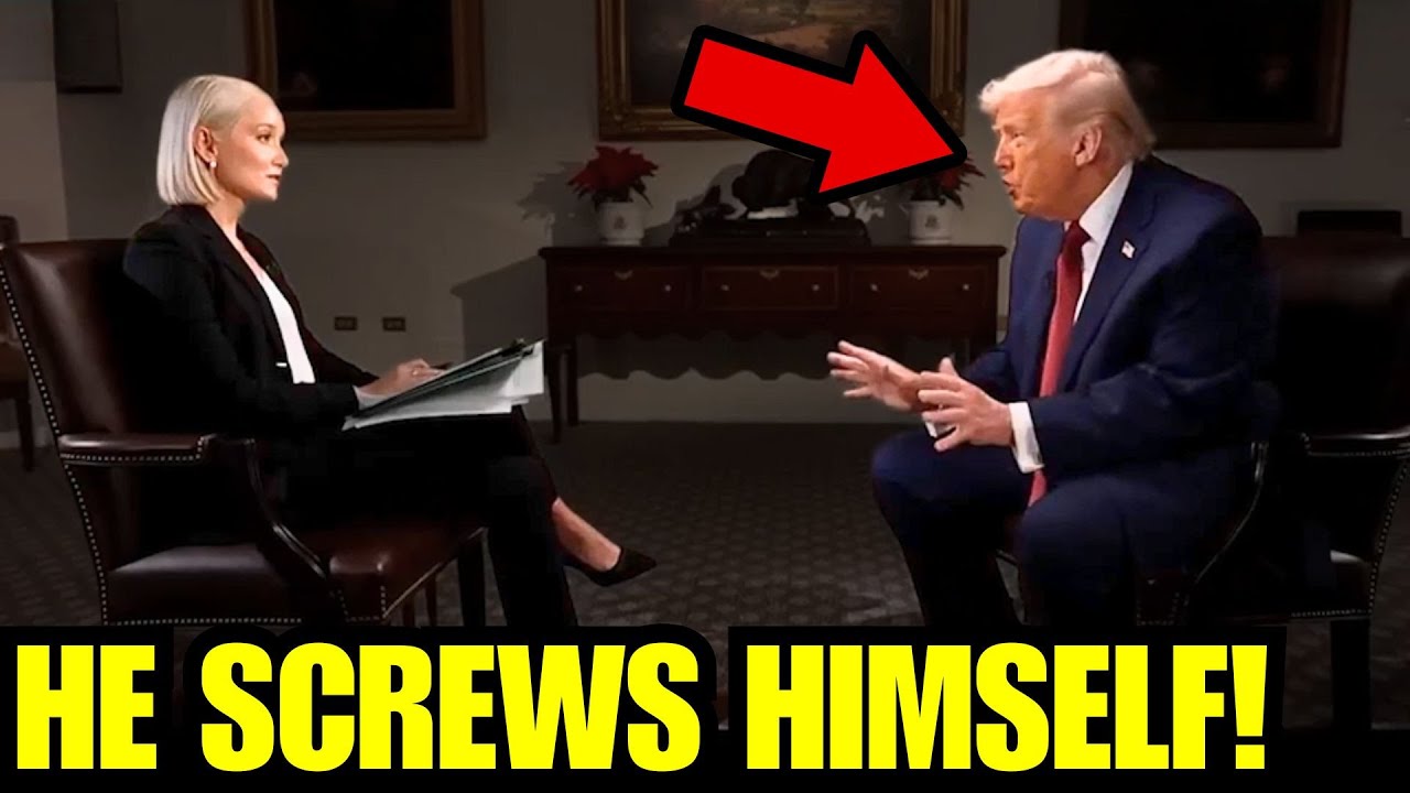 🚨 WTF?! Trump SCREWS HIMSELF in DISASTER Interview