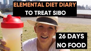 26 Days On The Elemental Diet, SIBO Video Diary: Before, During And After