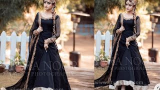 Popular grawn anarkali dress design