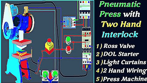 Pneumatic Press Machine #AllGyanElectrical