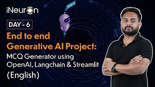 DAY-6: LLM Generative AI Project using OpenAI & LangChain