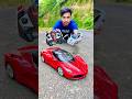 Mini police car vs RCc Ferrari Car Riding test 🔥🚀