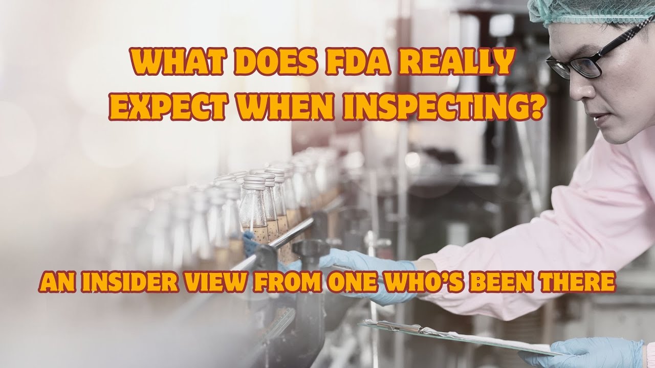 What Does FDA REALLY Expect When Inspecting?            An Insider View from one who’s been there