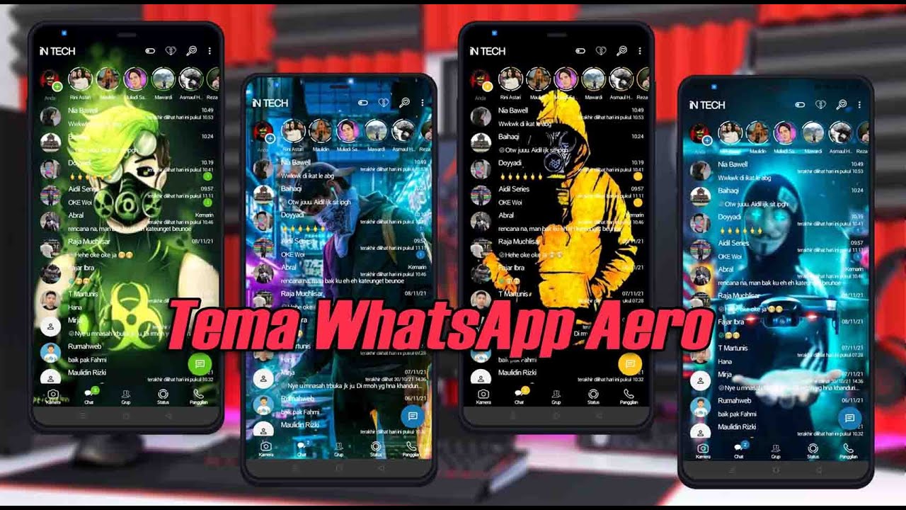 🚩Download Tema WhatsApp Aero Keren Update Terbaru 2021