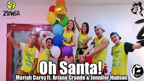 OH SANTA by Mariah Carey ft. Ariana Grande & Jenni...