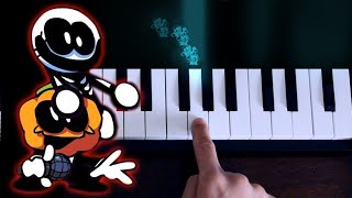 SpOOkeez - Friday Night Funkin' / ONE FINGER piano tutorial