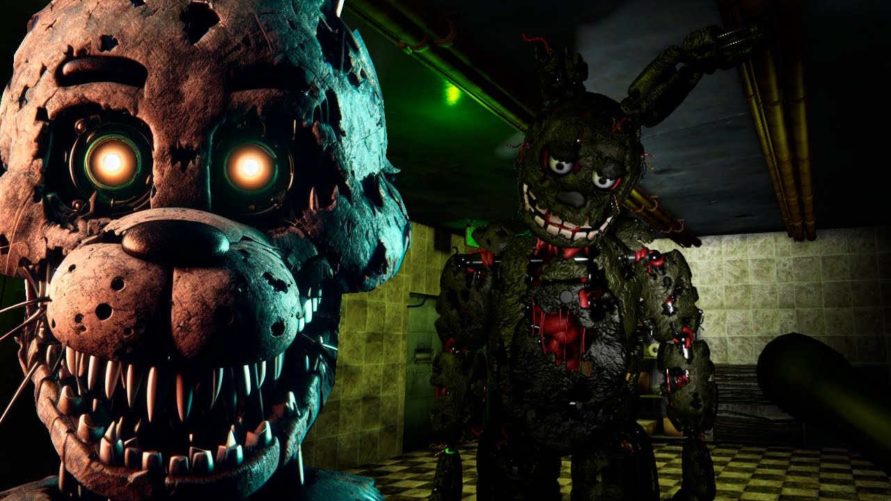 Roblox 🔥🔥Five Nights At Freddy's Doom 🔥🔥😵‍💫 #springtrap #jumpscare  #fnafgames #robloxgames 