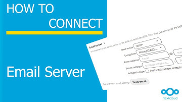 How to Connect Email Server to the Nextcloud