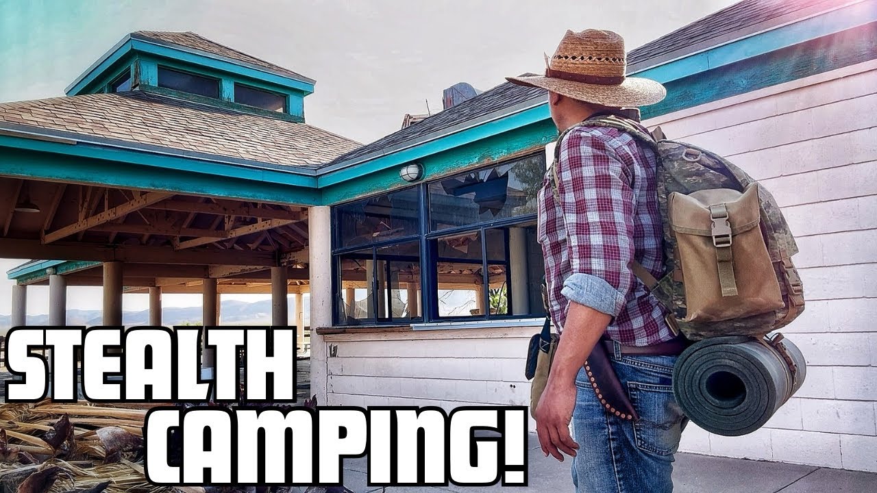 Stealth Camping Alone in Abandoned Lake!